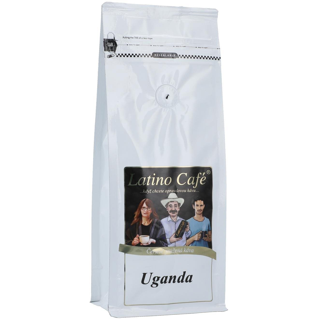 Latino Café Uganda, szemes, 200g (09067)