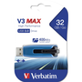 Verbatim Store 'n' Go V3 Max USB флаш памет 32 GB USB Тип-A 3.2 Gen 1 (3.1 Gen 1) Син
