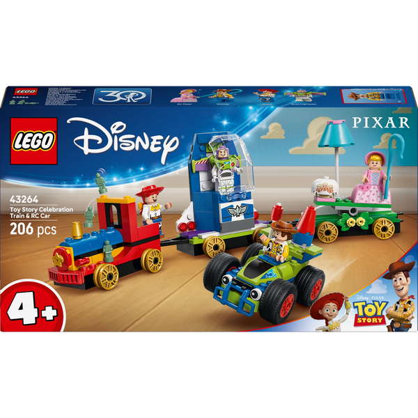 LEGO DISNEY TOY STORY ANNIVERSARY TRAIN AND RC CAR 43264