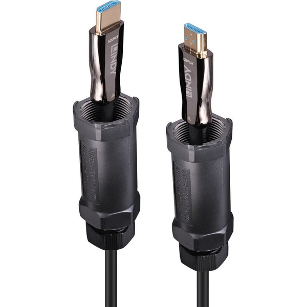 Lindy 38530 HDMI kabel 30 m HDMI Type A (Standaard) Zwart