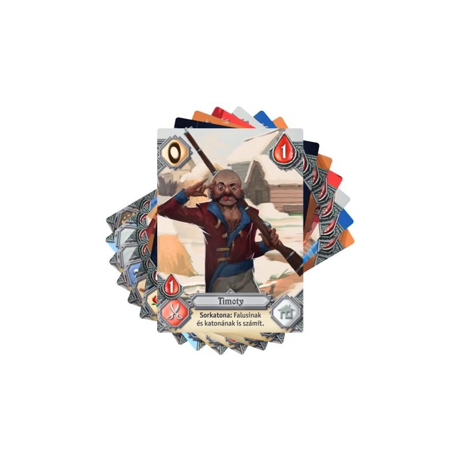 Az Éhség: Falusi kártyák Kártyajáték (6 lapos) (DEL34793)