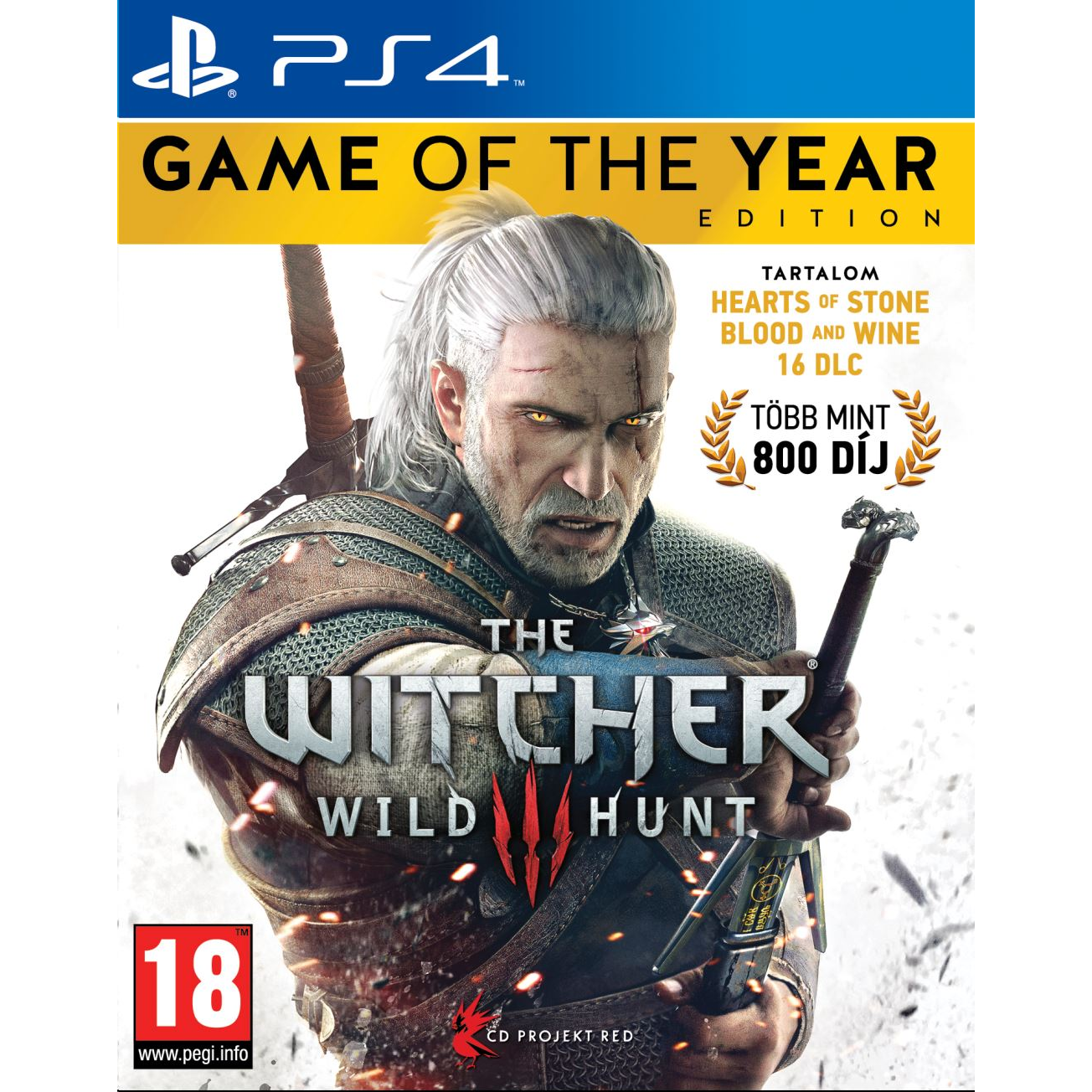 The Witcher 3 Wild Hunt Game of the Year Edition (PS4 - Dobozos játék)