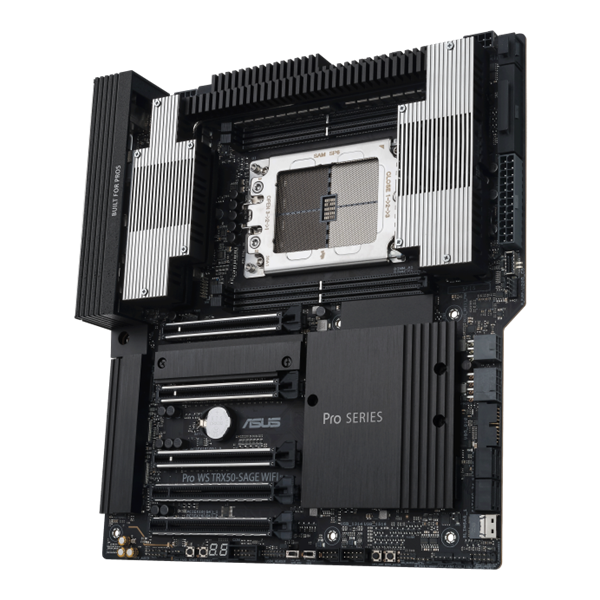 ASUS Alaplap sTR5 PRO WS TRX50-SAGE WIFI AMD TRX50, CEB (PRO WS TRX50-SAGE WIFI)