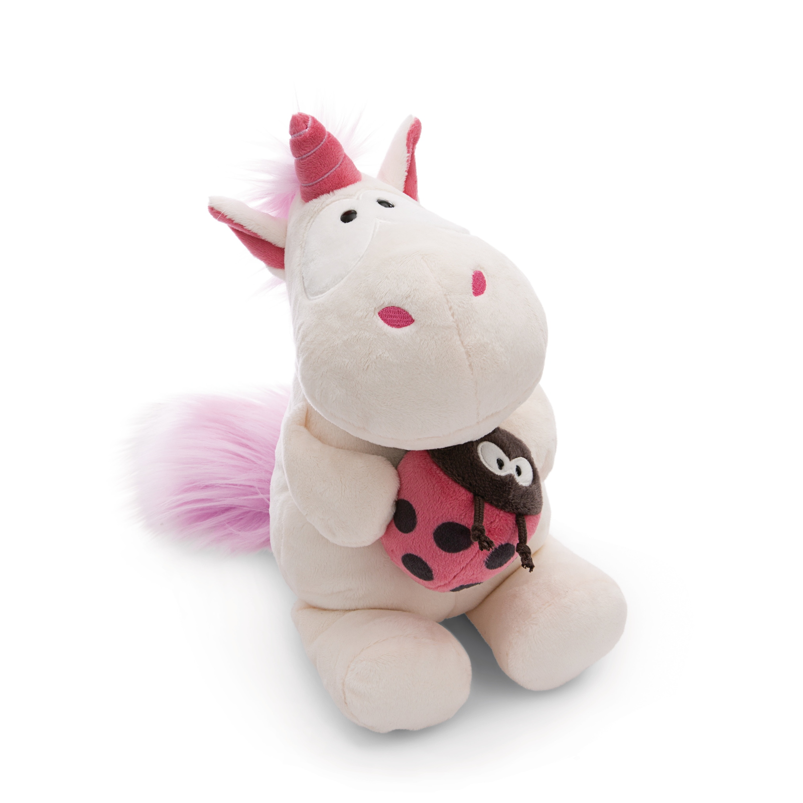 Nici Green Theodor az unikornis katicával plüssfigura 25 cm (61387)