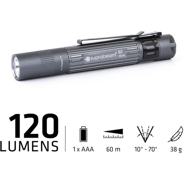Latarka Suprabeam Q1 mini 120lm 1x AAA