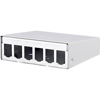 Metz Connect 130861-0602-E 6 port Hálózati patchpanel Szereletlen 1 ME (130861-0602-E)