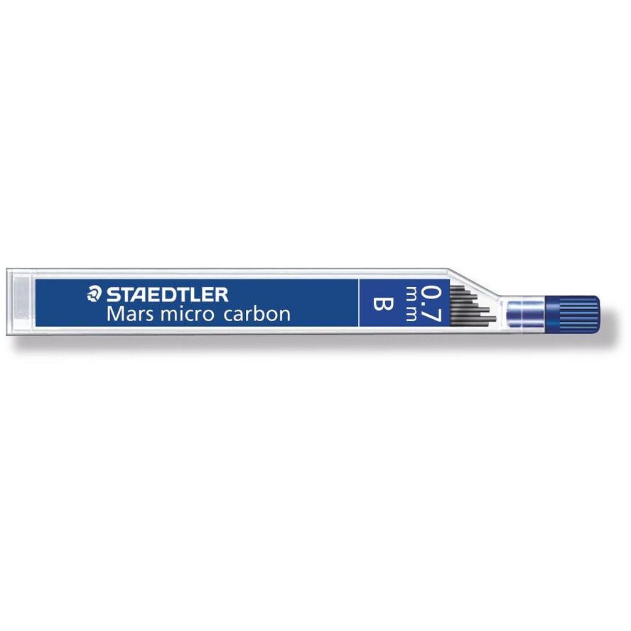 STAEDTLER Feinmine Mars micro 0,7mm B 12St 12 Stück (250 07-B) (250 07-B)