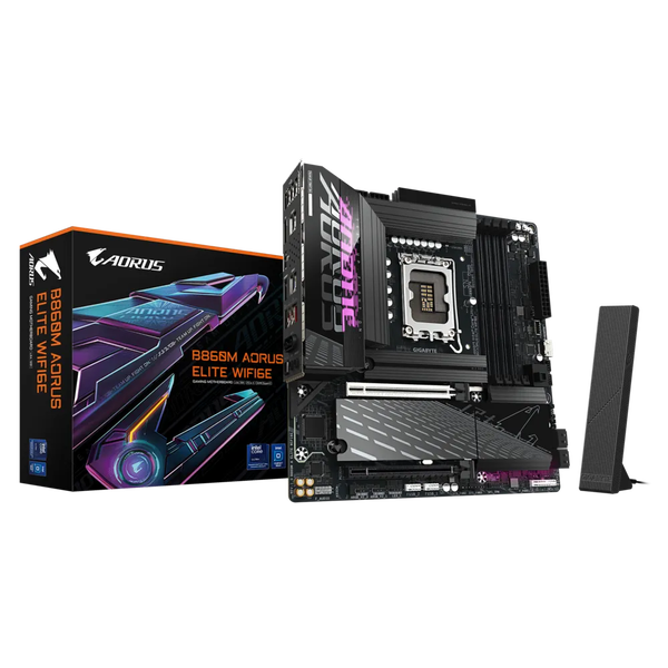Gigabyte B860M Aorus Elite WIFI6E DDR5 Intel s1851 MicroATX alaplap