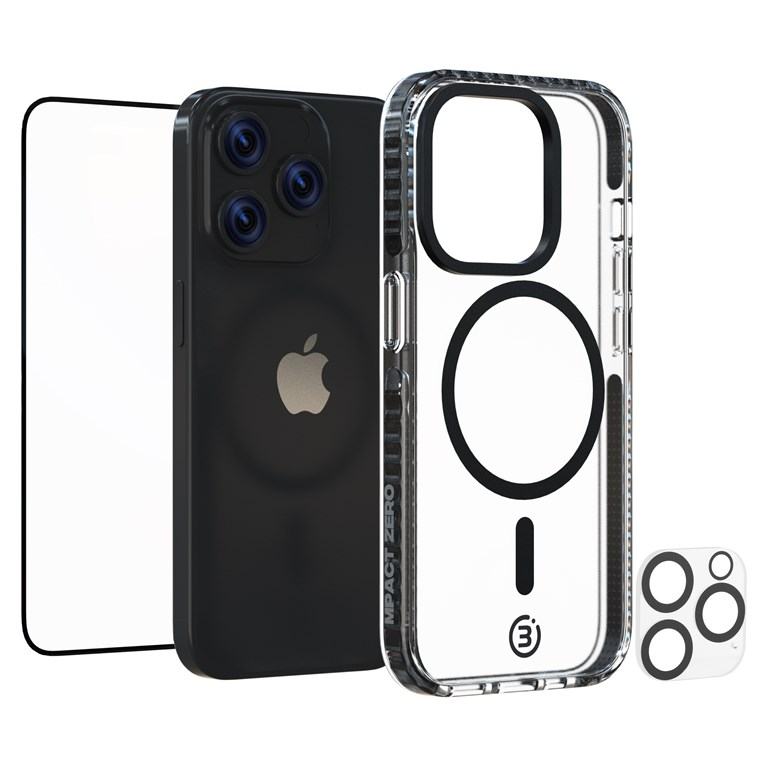3sixT Zero Impact Apple iPhone 15 Pro Max Tok - Átlátszó (65920)