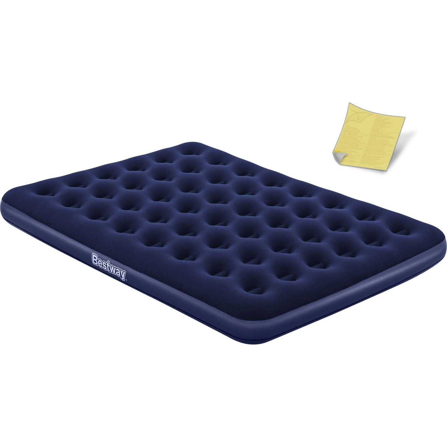 Bestway Velvet 203 felfújható gumimatrac 203x152 cm - Kék (M0553)