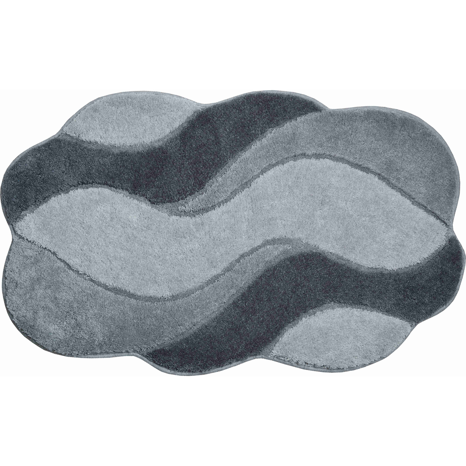 GRUND Carmen Fürdőszobai szőnyeg, 60×100 cm, szürke (B2048-164115)