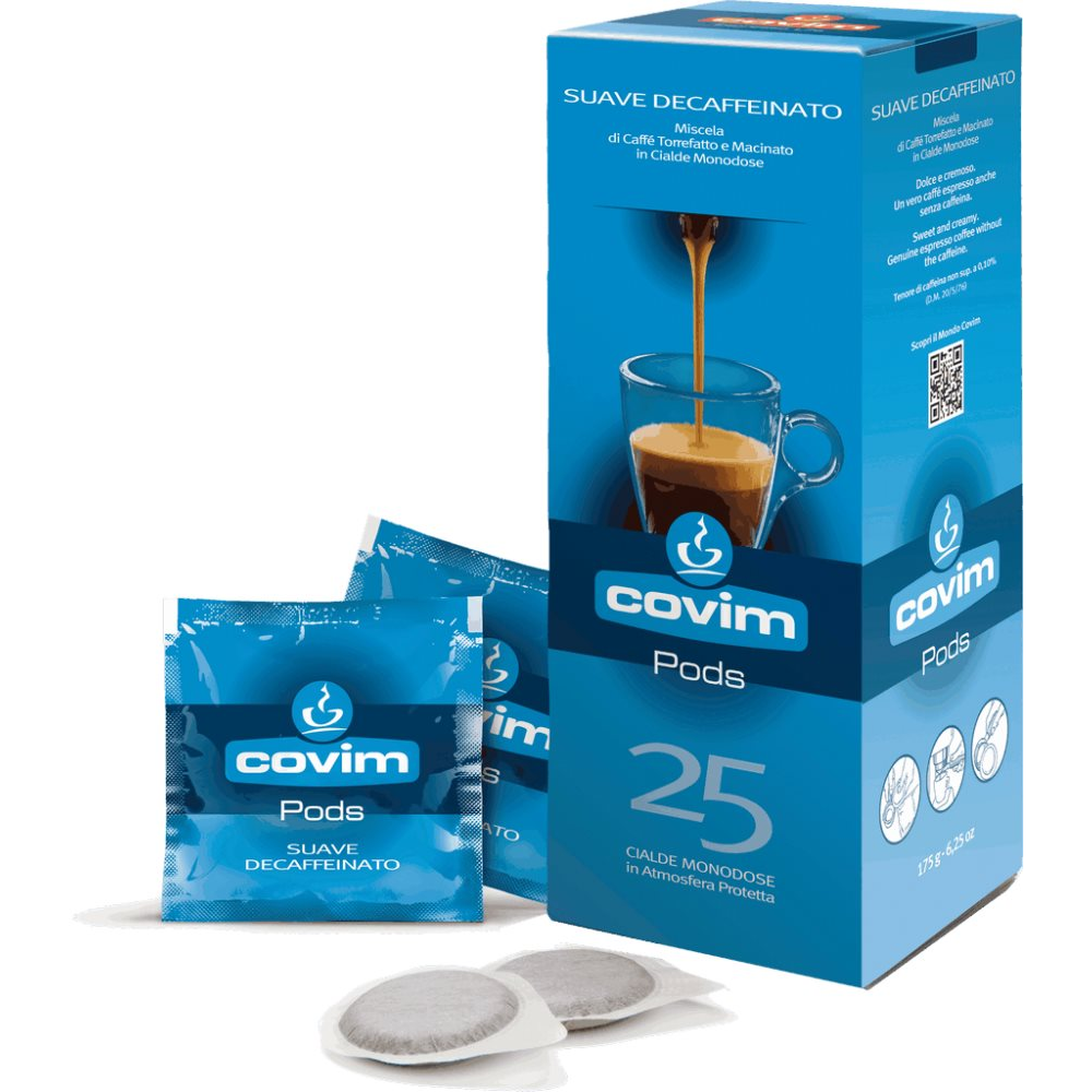 Covim Decaffeinato, ESE kávépárnák, 25 adag (044033)