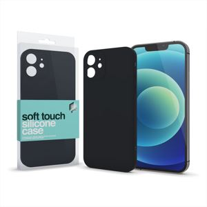 Xpro Soft Touch Silicone Case Slim Apple Iphone 12 Mini készülékhez Fekete (xp122112)