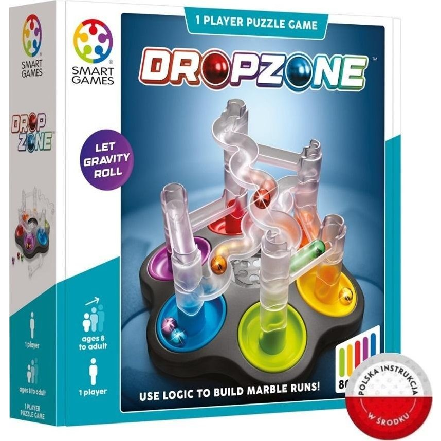 SmartGames Dropzone Üveggolyó pálya (5414301526117)