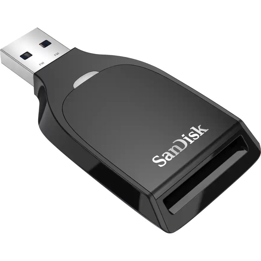 SanDisk QuickFlow™ SD UHS-I Külső memóriakártya olvasó USB-A (USB 3.2 Gen 1) Fekete (SDDR-C731-GNANN)