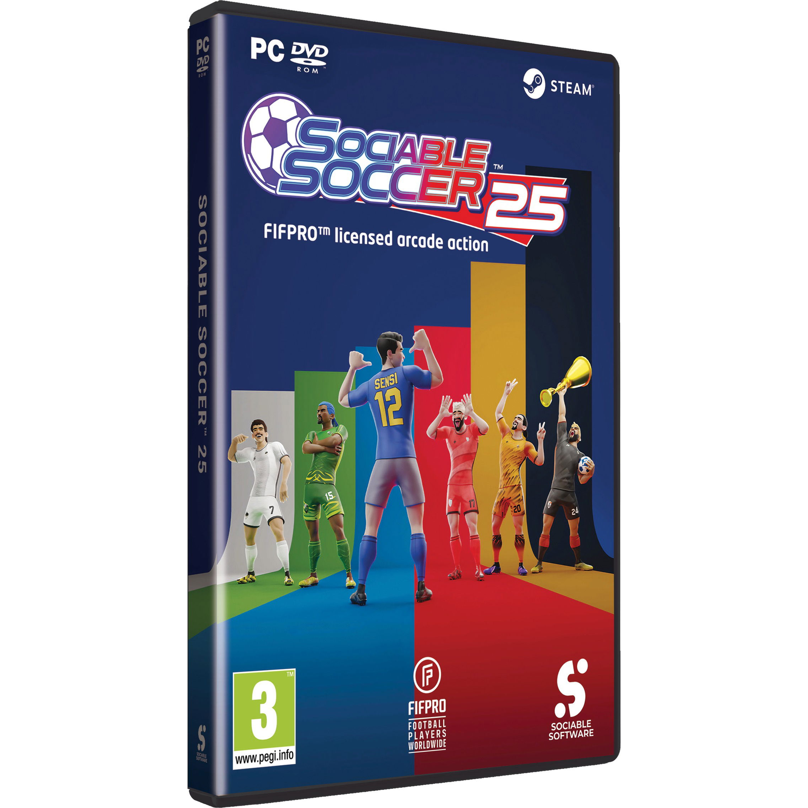 Sociable Soccer 25 - PC (PC - Dobozos játék)