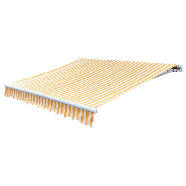 napraforgó sárga/fehér napellenző ponyva 3x2,5 m (keret nélkül)