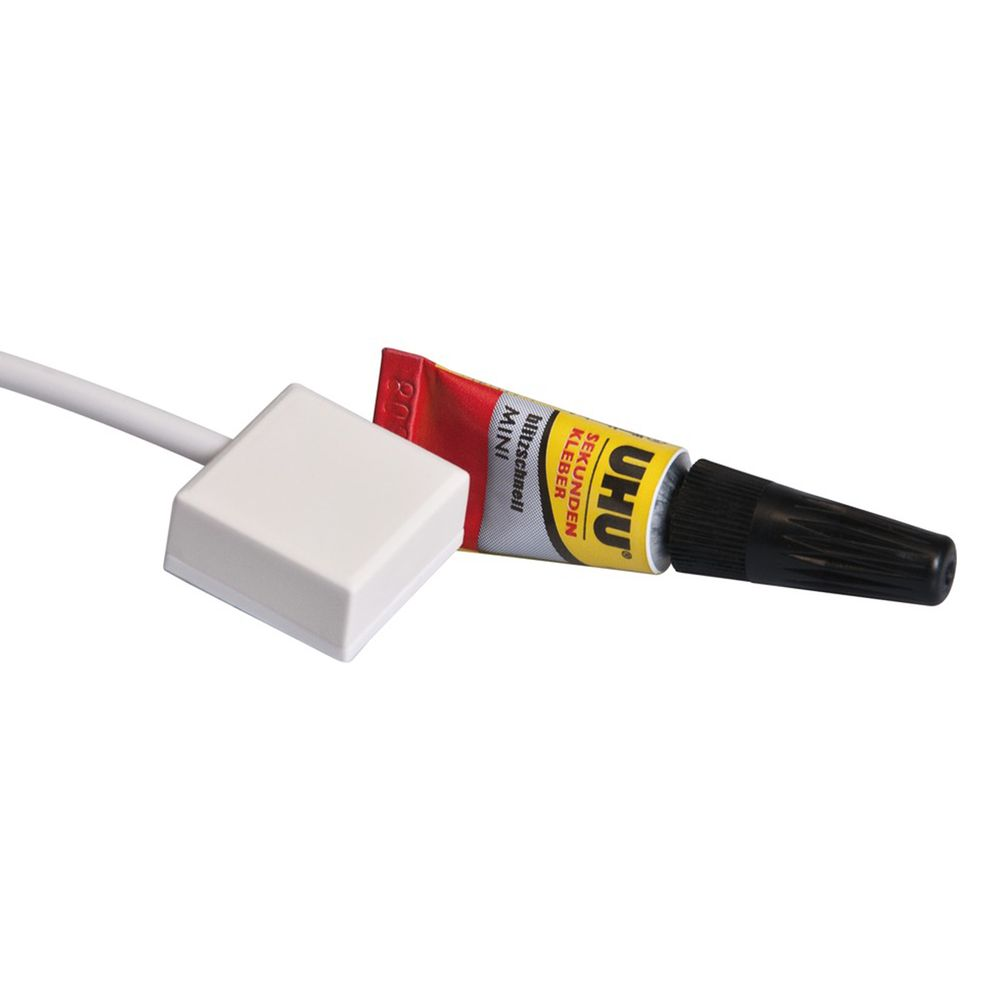 ABUS FU7301W Potenciálmentes üvegtörés-érzékelő ragasztóval (FU7301W)