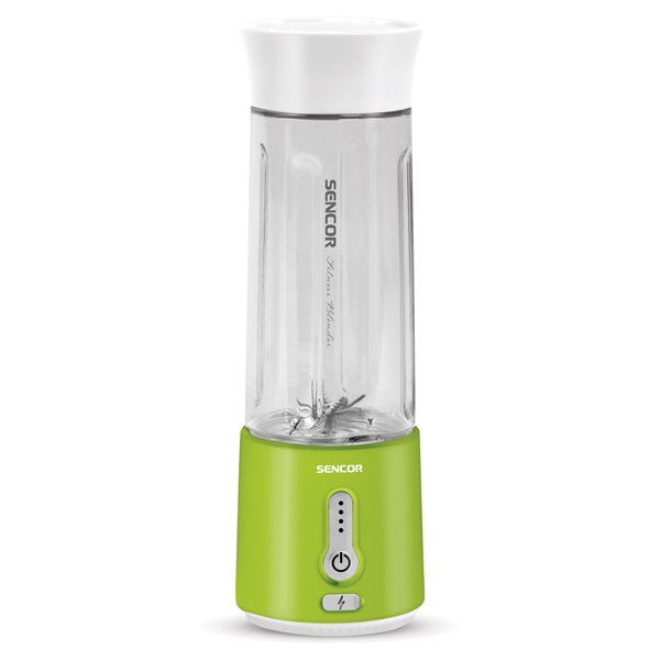 Prenosný mixér Fitness 500 ml Sencor SBL 131GR USB-C MOC 150W zelený (41019439)