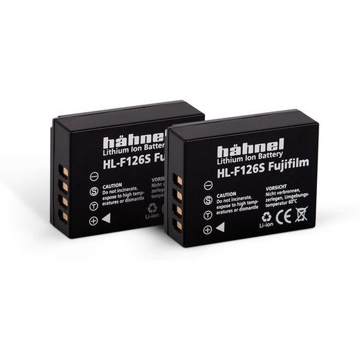 Hahnel HL-F126S Twin Pack akkumulátor szett (Fuji NP-W126S, 1130mAh) (1000 160.3) (1000 160.3)