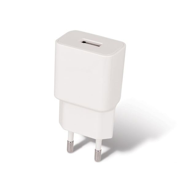 Мрежово зарядно устройство Maxlife, MXTC-01, 1x USB 2.1A, бяло