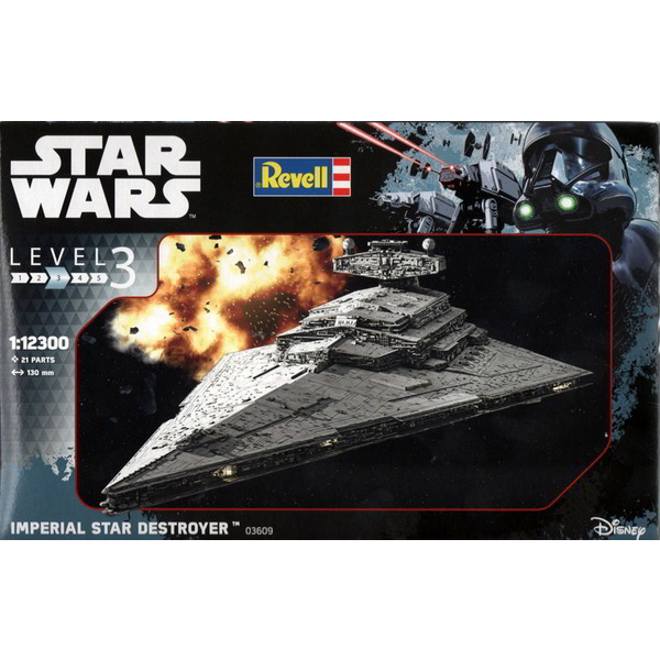 Revell 03609 Star Wars Birodalmi Csillagromboló Makett 1:12300