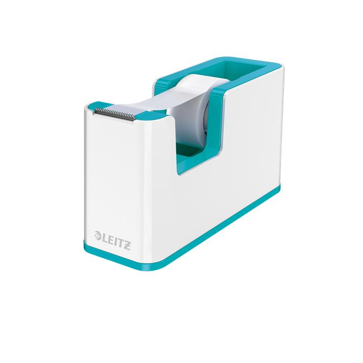 Leitz Wow Ragasztószalag-adagoló asztali feltöltött Fehér/Jégkék (53641051)