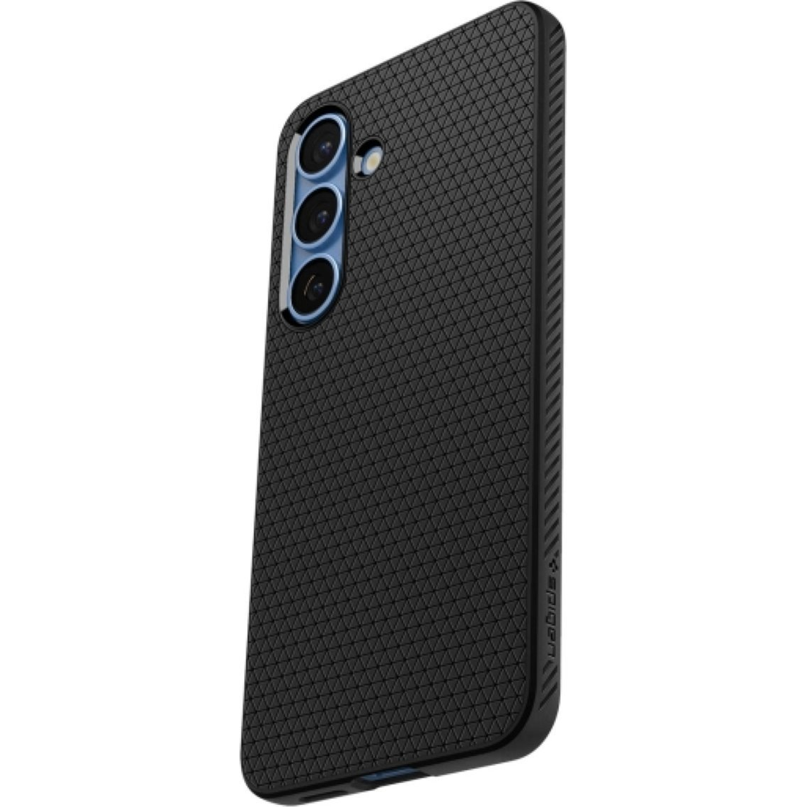 Spigen Liquid Air Samsung Galaxy S25+ Telefon Tok - Fekete (8809971238106-ACS08979)