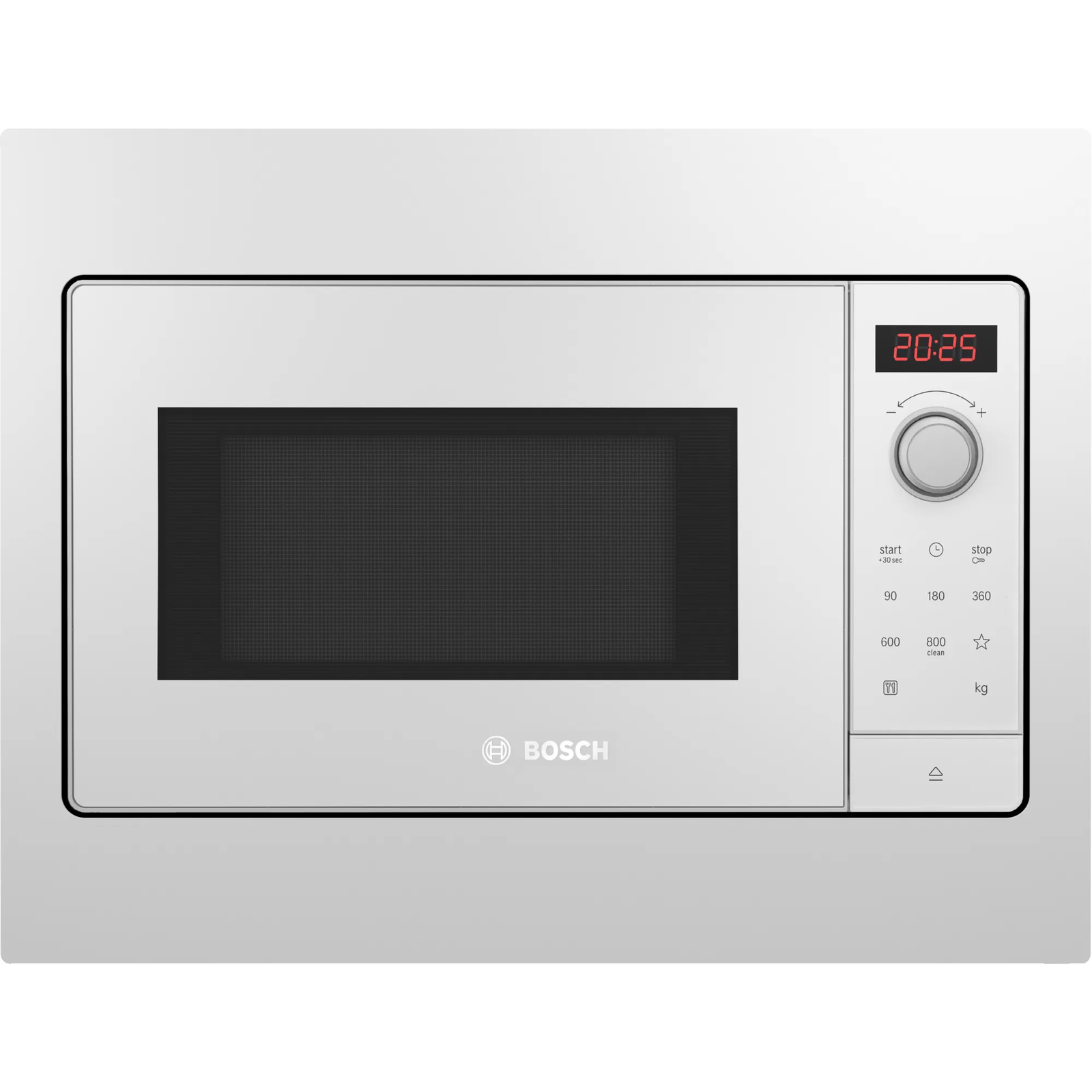 Bosch BFL523MW3 Serie 2 Beépíthető Mikrohullámú sütő 20L 800W Fehér (BFL523MW3)