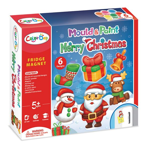 Manyuk Toys Karácsonyi hűtőmágneskészítő szett (8549) (MT8549)