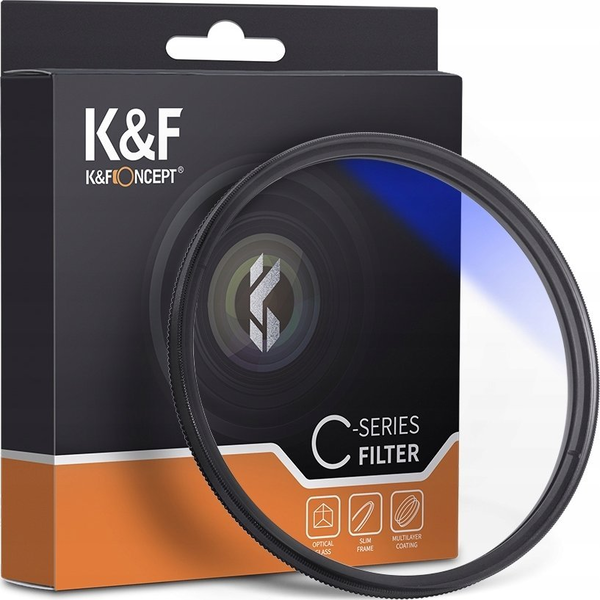 K&f Filtre Nano C Series Classic Series Slim Mc-cpl 58mm