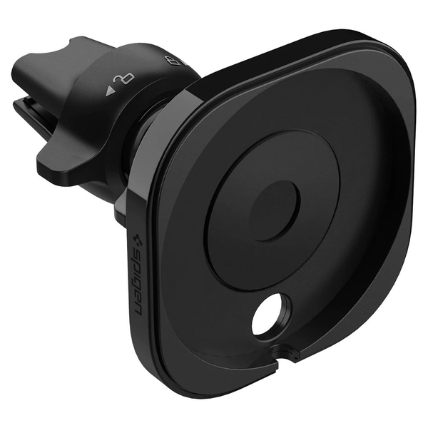 Поставка за кола Spigen MagFit, с Apple MagSafe, за вентилационен отвор, с безжично зареждане, черен