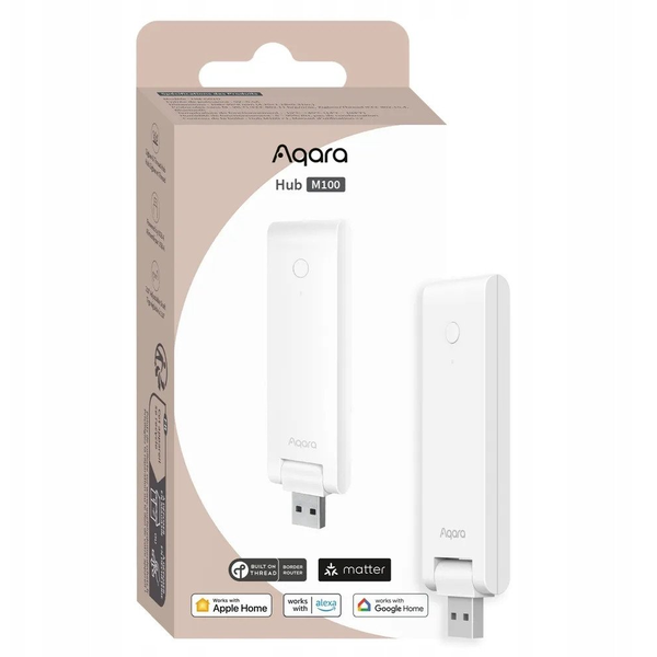 AQARA M100 USB Zigbee + Thread hub (központi egység) Matter átjáró és vezérlő