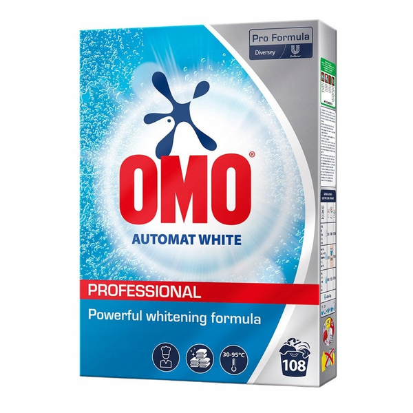 Mosópor, 5,4 kg, OMO "Professional Automat White", fehér ruhákhoz