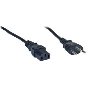 InLine 4043718015719 καλώδιο ρεύματος Μαύρος (Μαύρο) 1,8 m SEV 1011 C13 σύνδεσμος