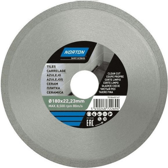  Norton Clipper tarcza diamentowa 125x22,2mm ciągła standard (70184601275)