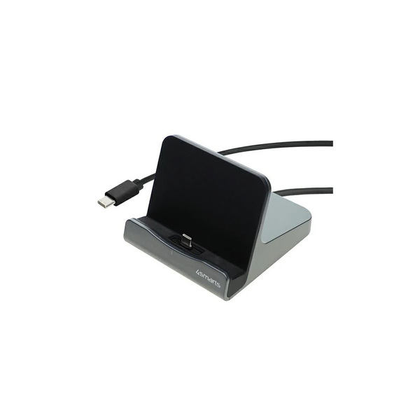 4smarts VoltDock tablet dokkoló állomás USB-C 60W 462261 pisztolyszürke