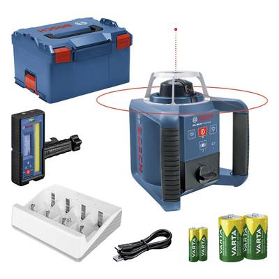 BOSCH.LASER OBROTOWY GRL 300 HV +ODBIORNIK LR 45 LB