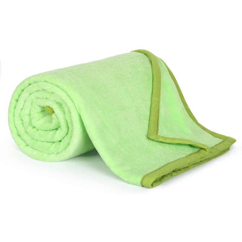 BELLATEX Korall Micro, 200 × 230 cm 6014/052, világos zöld (12167)