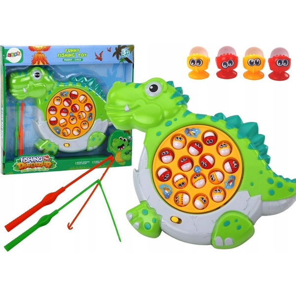 Halfogó Társasjáték Dinoszaurusz Zöld