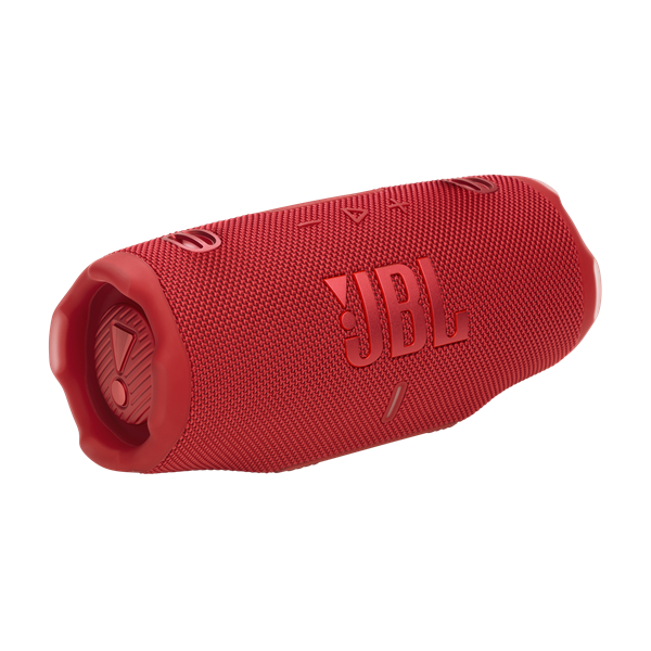 Преносима тонколона JBL Charge 6, 45 W, Bluetooth, Auracast, Powerbank, Fast charge, 28 часа живот на батерията, IP68, Червен