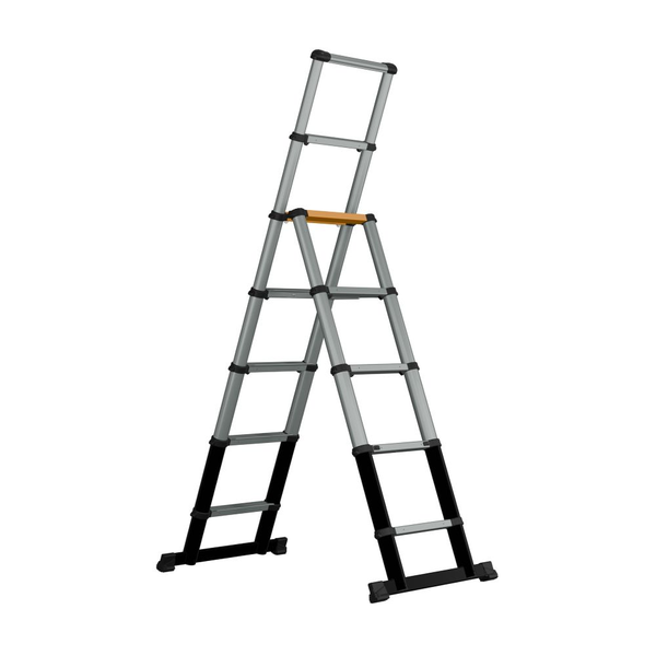 BATAVIA 7065240 Teleszkópos kétágú létra 205cm 7 fokos