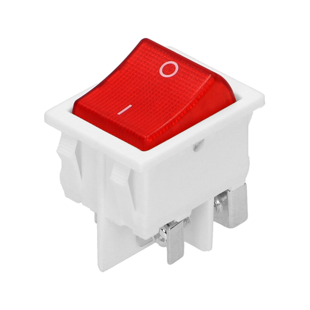 Virone 321448 Billenőkapcsoló jelzőfénnyel - Fehér (321448)