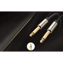 Ugreen 10636 аудио кабел 2 м 6.35mm Черен