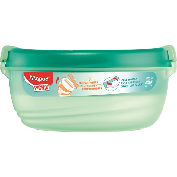 Maped Picnik Origins 1,4L uzsonnás doboz - Zöld (872605)
