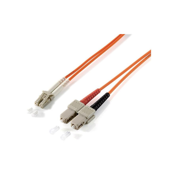 Equip LC/SС 62.5/125μm 3.0m InfiniBand en Glasvezelkabel 3 m SC Oranje