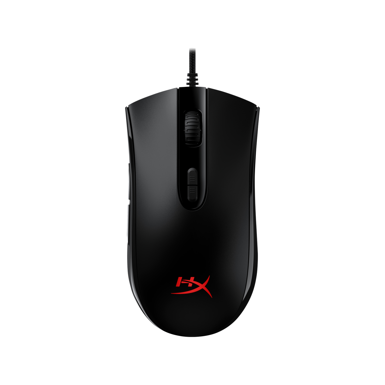 HP HyperX Pulsefire Core RGB 6200 DPI Gaming Egér - Fekete (4P4F8AA)