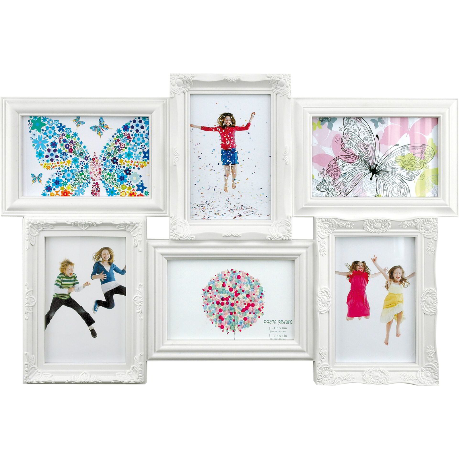 ZEP H2346 Almeria 50x34 Képkeret - Fehér/bézs (H2346)