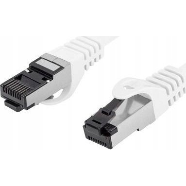 Patchcord Lanberg S/FTP 8.1 RJ45 / RJ45 1 m bílý
