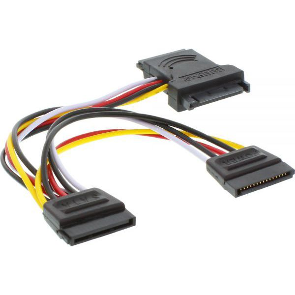 InLine 29681 cavo SATA Multicolore